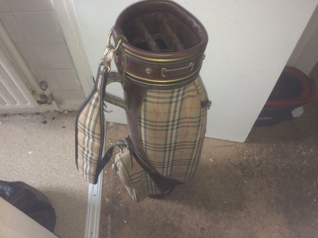 burberry golf bag